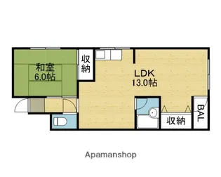 第2タナックマンション【304号室】の間取り