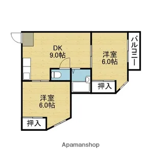 第2タナックマンション【305号室】の間取り