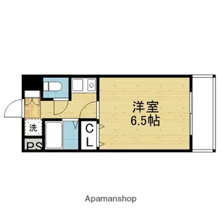 グランデージ今里【3階】の間取り