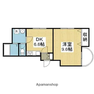 STKビル【701号室】の間取り