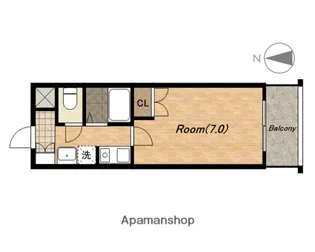 ラナップスクエア大手前【2階】の間取り
