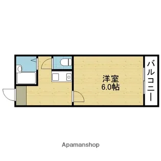 グローバルやすい【303号室】の間取り