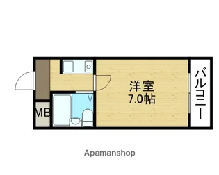JHCハイツ【6階】の間取り