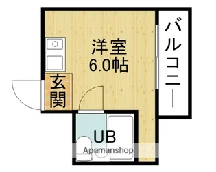 アーバンハイツ中川東【306号室】の間取り