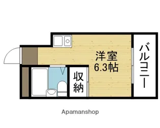 サン今里【4階】の間取り