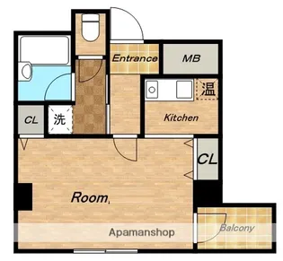 エスポワール上汐【6階】の間取り