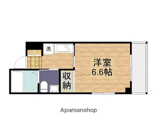 KARAHORI M【502号室】の間取り
