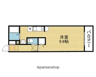 サンリーベⅡ番館【5階】の間取り