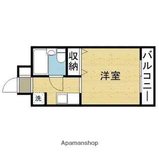 セレニティーグリーン【3階】の間取り