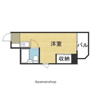 ライオンズマンション日本橋【7階】の間取り