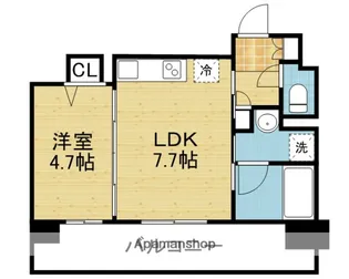 セイワパレス玉造駅前【6階】の間取り