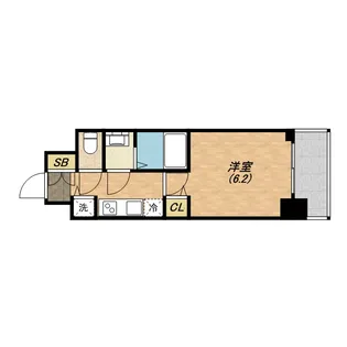 1Kの間取り画像