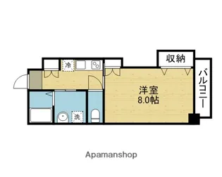 ラポルトヴィタ【302号室】の間取り