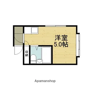 大阪府大阪市生野区生野西1丁目【アパート】の間取り