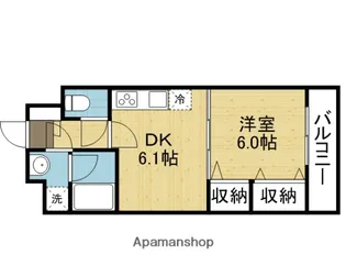 アフィーノ【2階】の間取り