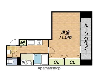 グラージュ小路【502号室】の間取り