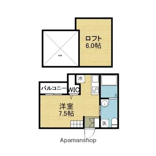 シャムロック林寺【1階】の間取り