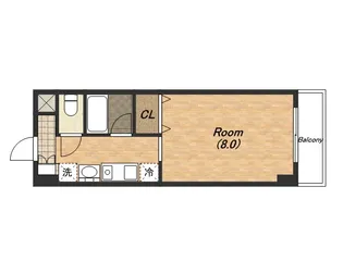 ADORER【7階】の間取り