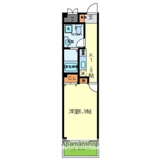 CHAMBORD【303号室号室】の間取り