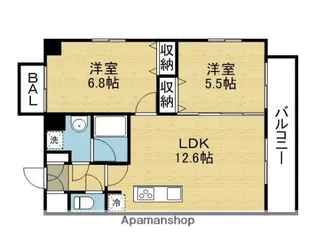 オリエンテム【11階】の間取り