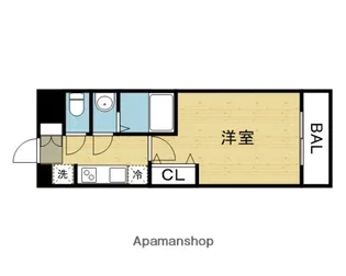 Luxe今里Ⅱ【8階】の間取り