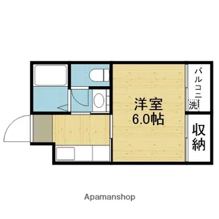 大阪府大阪市平野区流町3丁目【マンション】の間取り