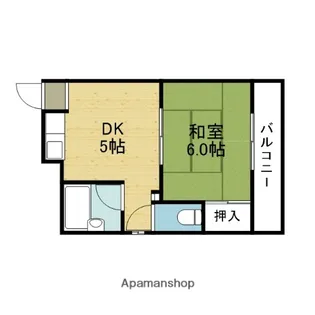 大阪府大阪市平野区加美東7丁目【マンション】の間取り