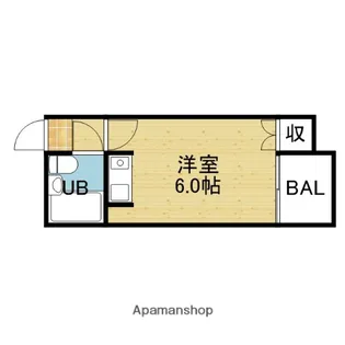 大阪府大阪市平野区平野西3丁目【マンション】の間取り