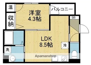 大阪府大阪市平野区加美北3丁目【アパート】の間取り