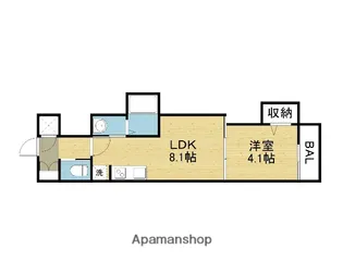 大阪府大阪市平野区加美北3丁目【アパート】の間取り