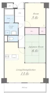 コンフォートステージII【3階】の間取り