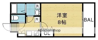 リヴィアス大阪EAST【105号室】の間取り