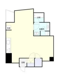 アリビオ上本町【6階】の間取り