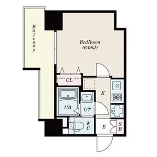 Quintet JOTONOE【7階】の間取り