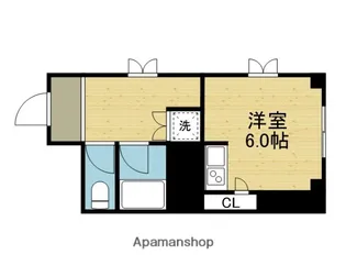 ローズマリービル【201号室】の間取り