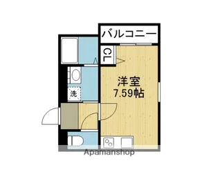 サンセリテ南巽【2階】の間取り