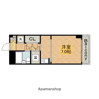 ハイツオオタニ【5階】の間取り
