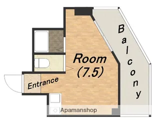 グローリーハイツ餌差【603号室】の間取り