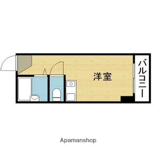 グローリーハイツ餌差【205号室】の間取り