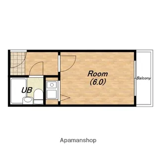 パークヒルズ青山【201号室】の間取り