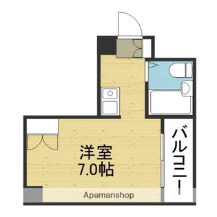 KUWADA【601号室】の間取り