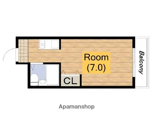 KUWADA【4階】の間取り