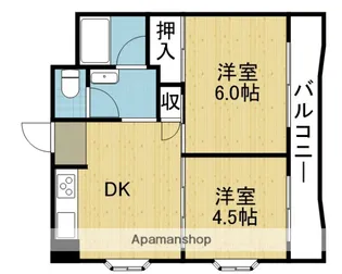 セヴィア谷町【9階】の間取り