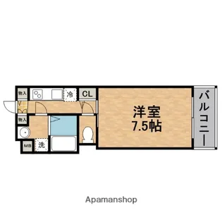 S−RESIDENCE谷町五丁目【4階】の間取り