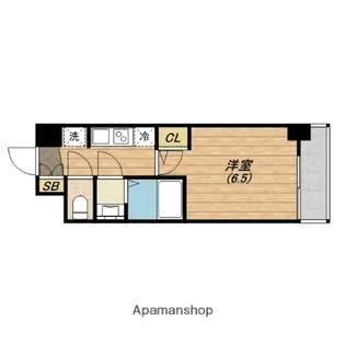 SERENITE谷四【7階】の間取り