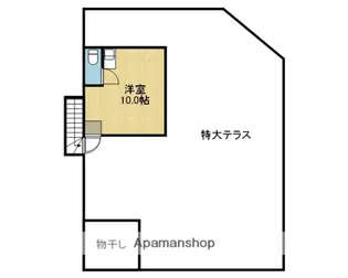 川口ビル【4階号室】の間取り