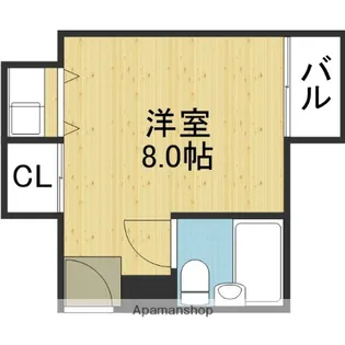 ユーロハイツ高津【7階】の間取り