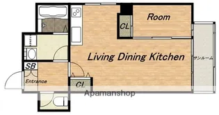 メゾン・ド・ヨシワ【501号室】の間取り