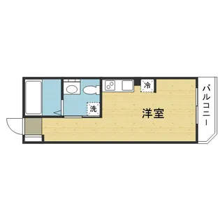 ヴェルデ上一【3階】の間取り