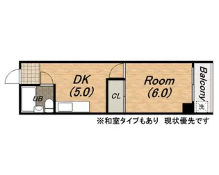 エクセル東大門【2階】の間取り